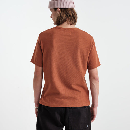 - Dean Short Sleeve Jolt Tee - Caramel
