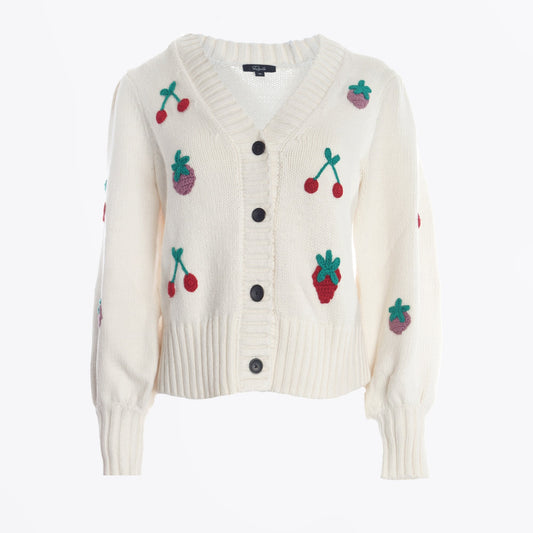 - Esther Cardigan - Ivory Fruits