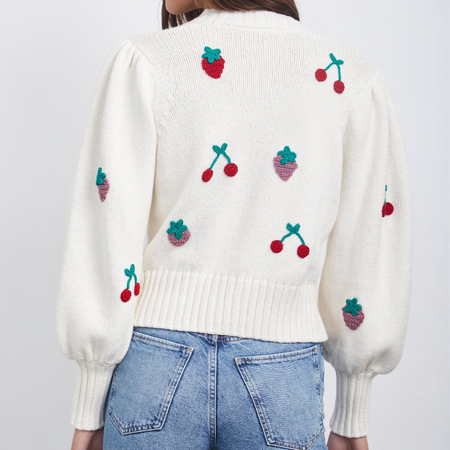 - Esther Cardigan - Ivory Fruits