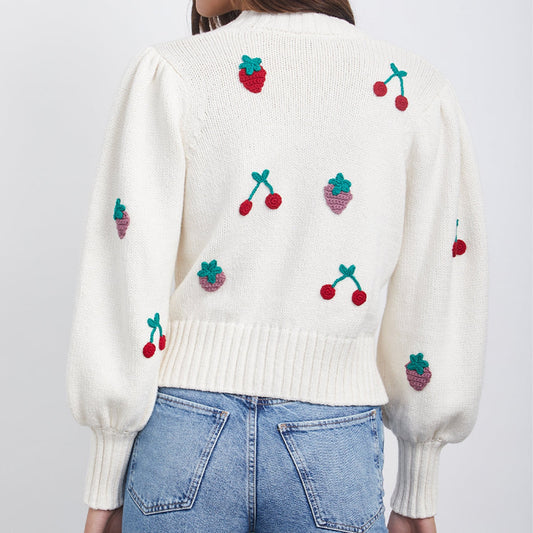 - Esther Cardigan - Ivory Fruits