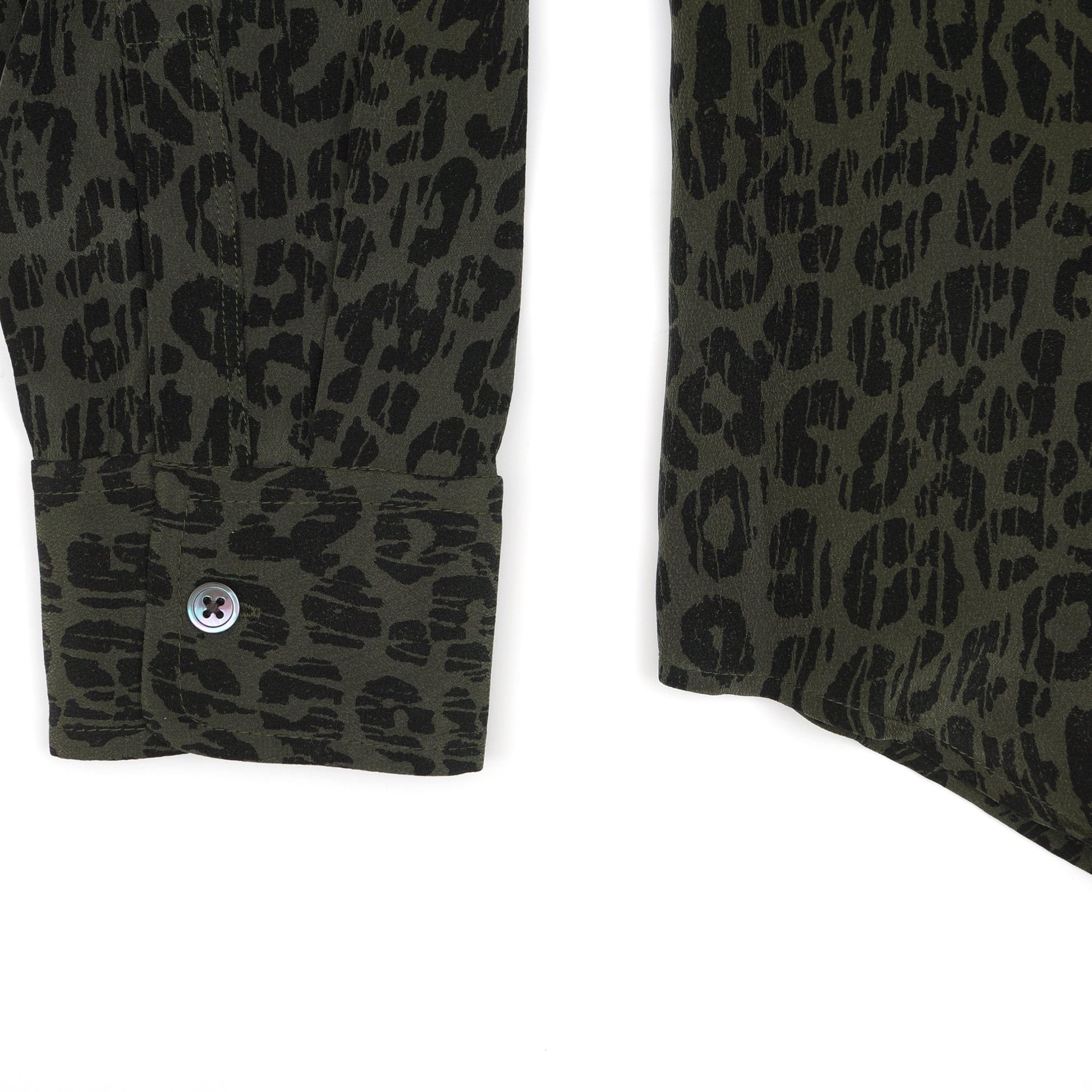 Rails Kate Shirt - Olive Batik Cheetah