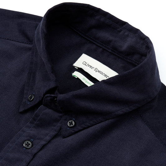 - Camden Cord Brook Shirt - Navy