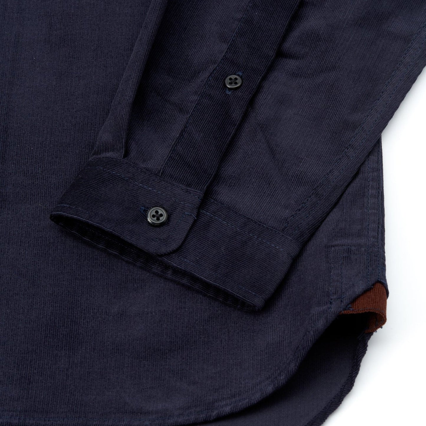 - Camden Cord Brook Shirt - Navy