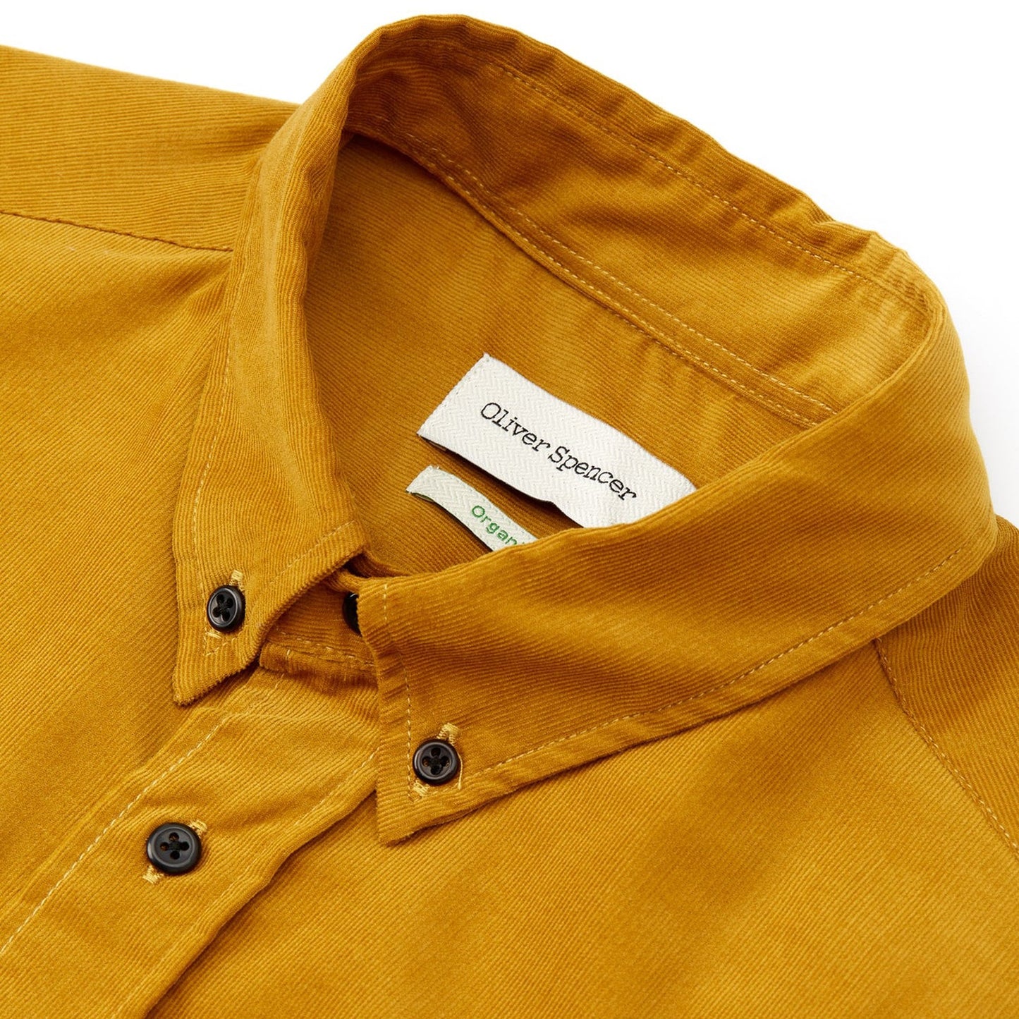 - Camden Cord Brook Shirt - Yellow