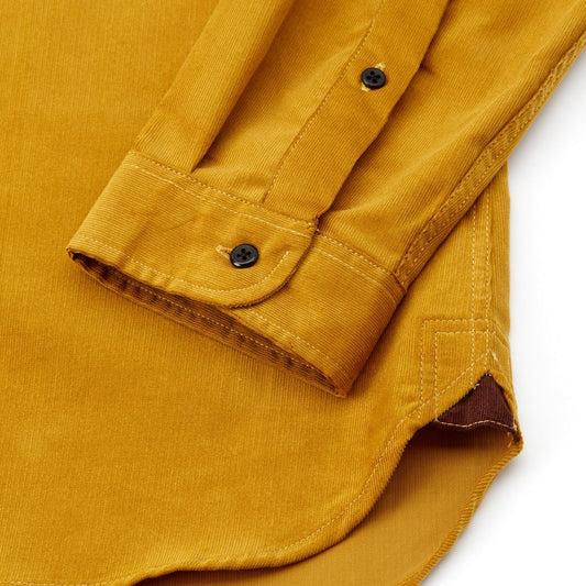 - Camden Cord Brook Shirt - Yellow