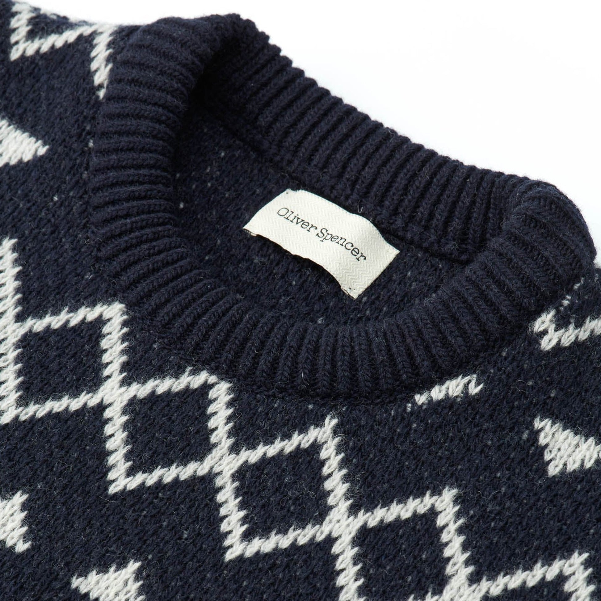 Oliver Milroy Blenheim Jumper - Navy