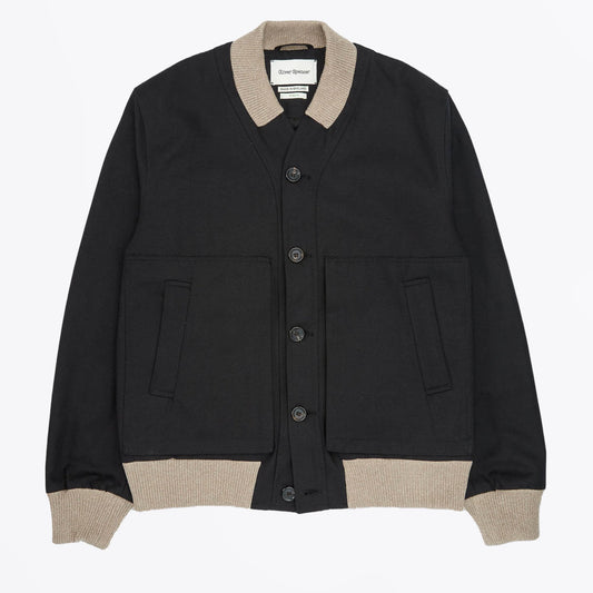 - Ellbridge Fowey Bomber Jacket - Black