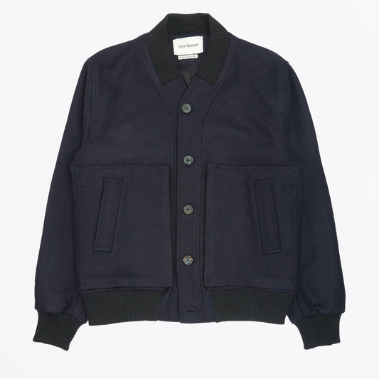 Hampden Fowey Bomber Jacket - Navy