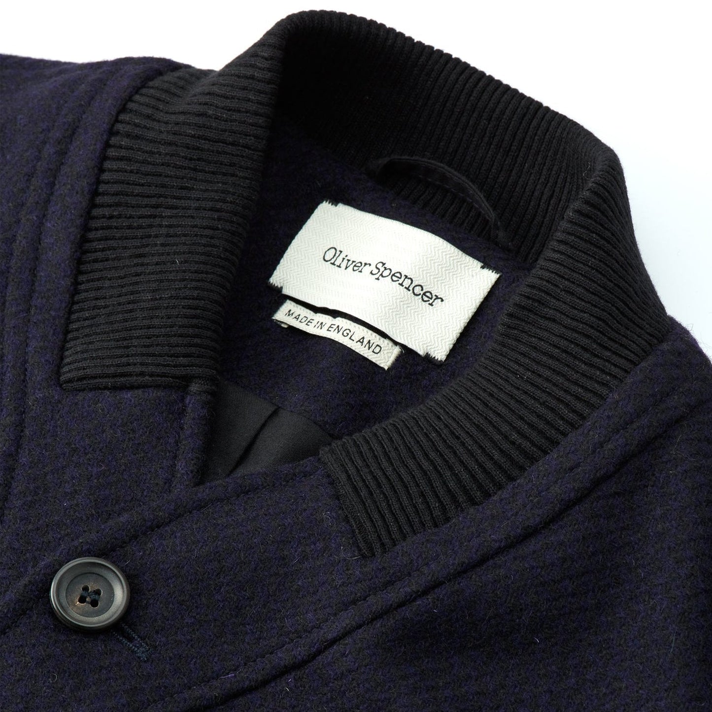 Hampden Fowey Bomber Jacket - Navy