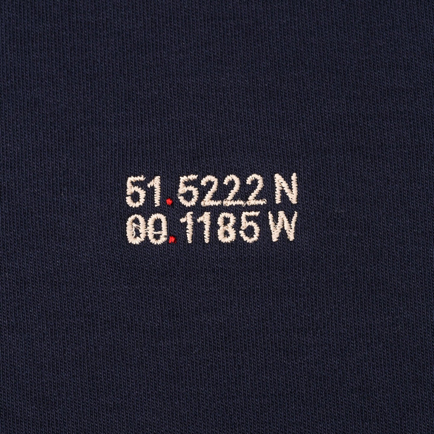 - Coordinates Heavy T-Shirt - Navy