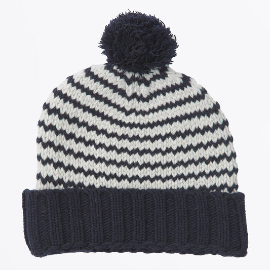 Halford Arbury Hat - Navy/Charcoal