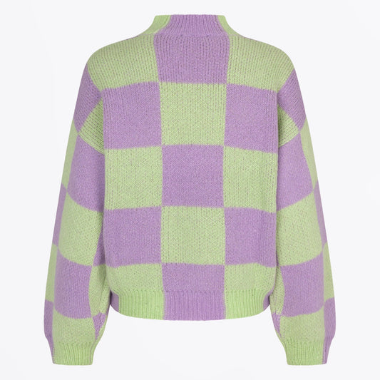 - Adonis - Alpaca Knit Jumper - Lavender Fog