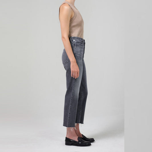 - Daphne Crop High Rise Jeans - All Nighter