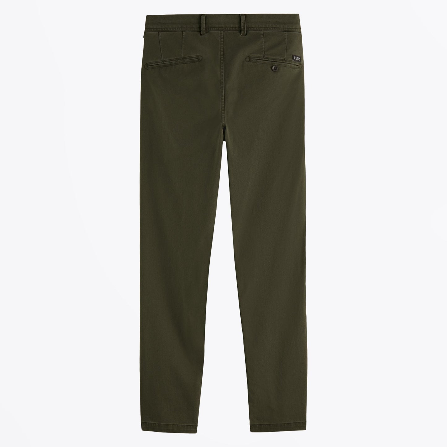 - Stuart Regular Slim Fit Chino - Military