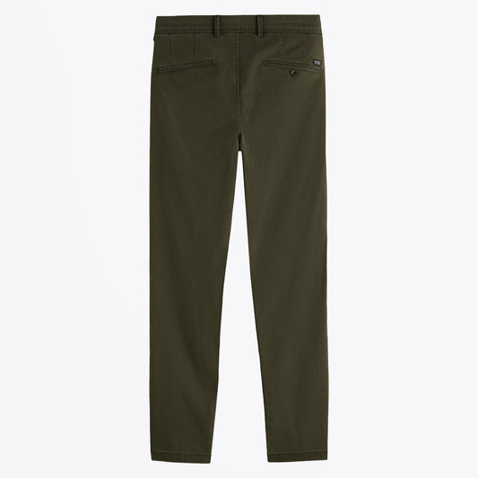 - Stuart Regular Slim Fit Chino - Military