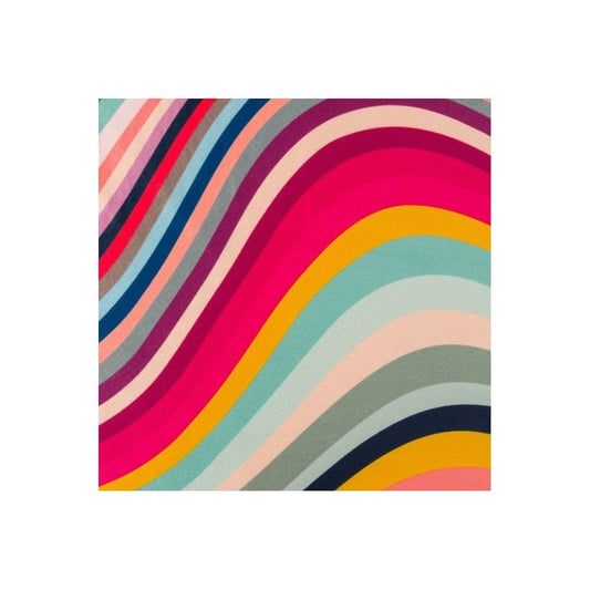 - 'Swirl' Silk Scarf - Multi