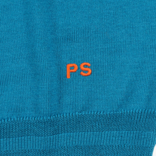 - Crew Neck Pullover - Petrol Blue