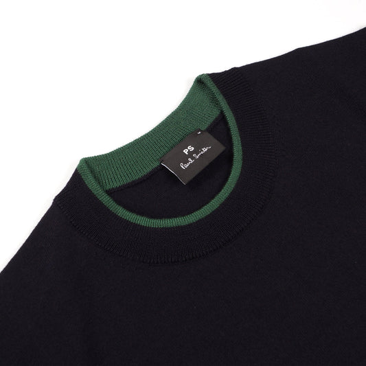 - Crew Neck Pullover - Very Dark Navy