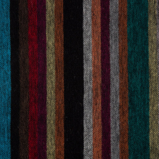 - Allover Stripe Scarf - Multicoloured