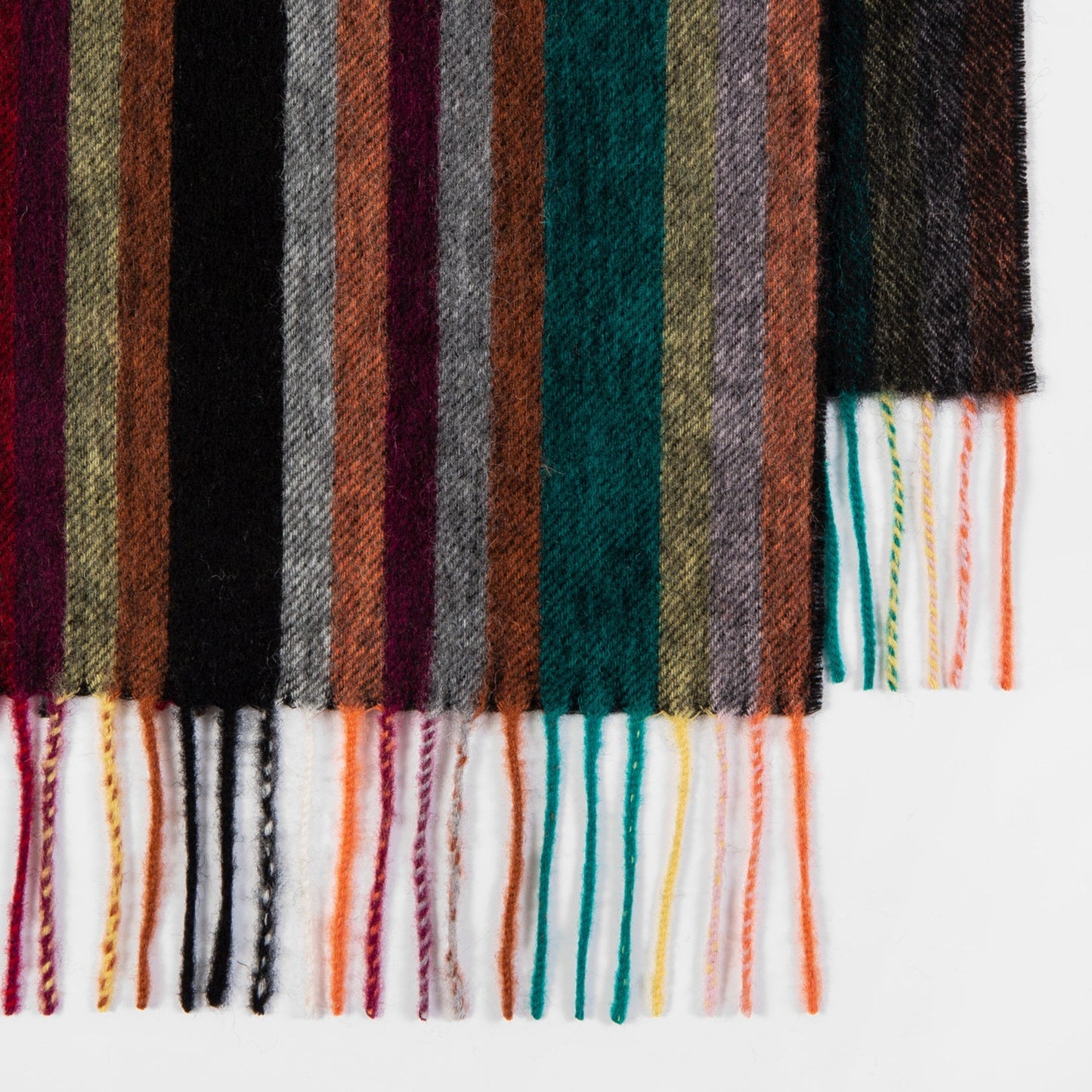 - Allover Stripe Scarf - Multicoloured