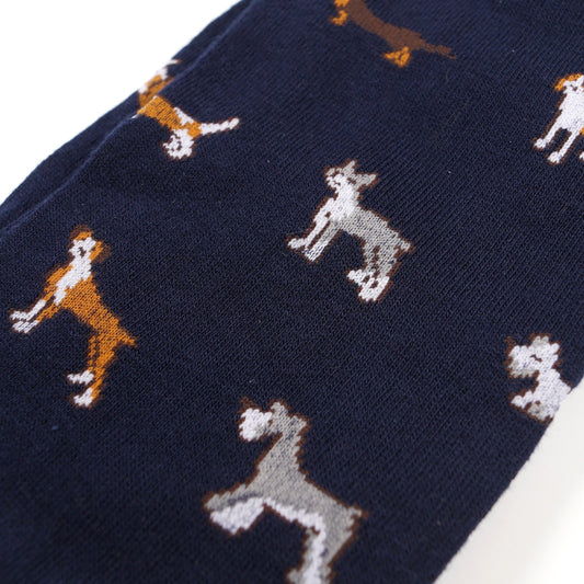 - Waldo Dogs Socks - Navy