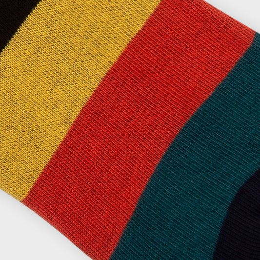 - 'Artist Stripe' Socks - Black