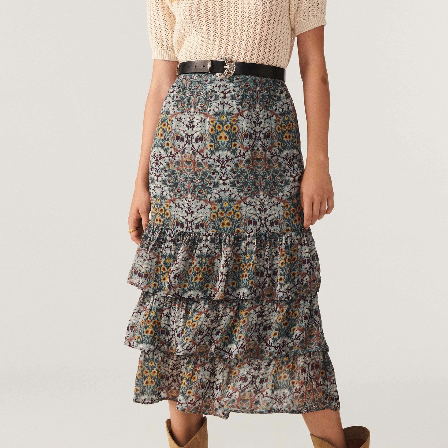 - Paula Skirt - Almond