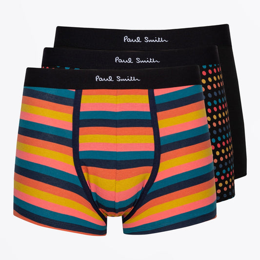 Mixed Trunk 3-Pack - Multi/Black