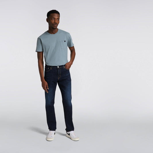 - Regular Tapered Jeans - Blue