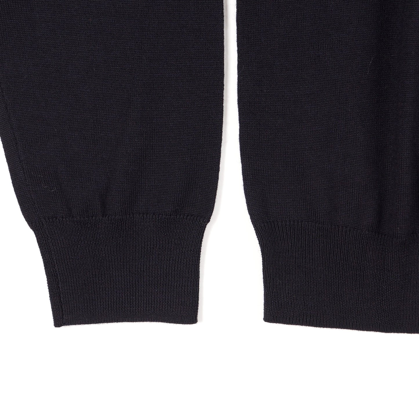 Half Zip Knitted Pullover - Very Dark Navy