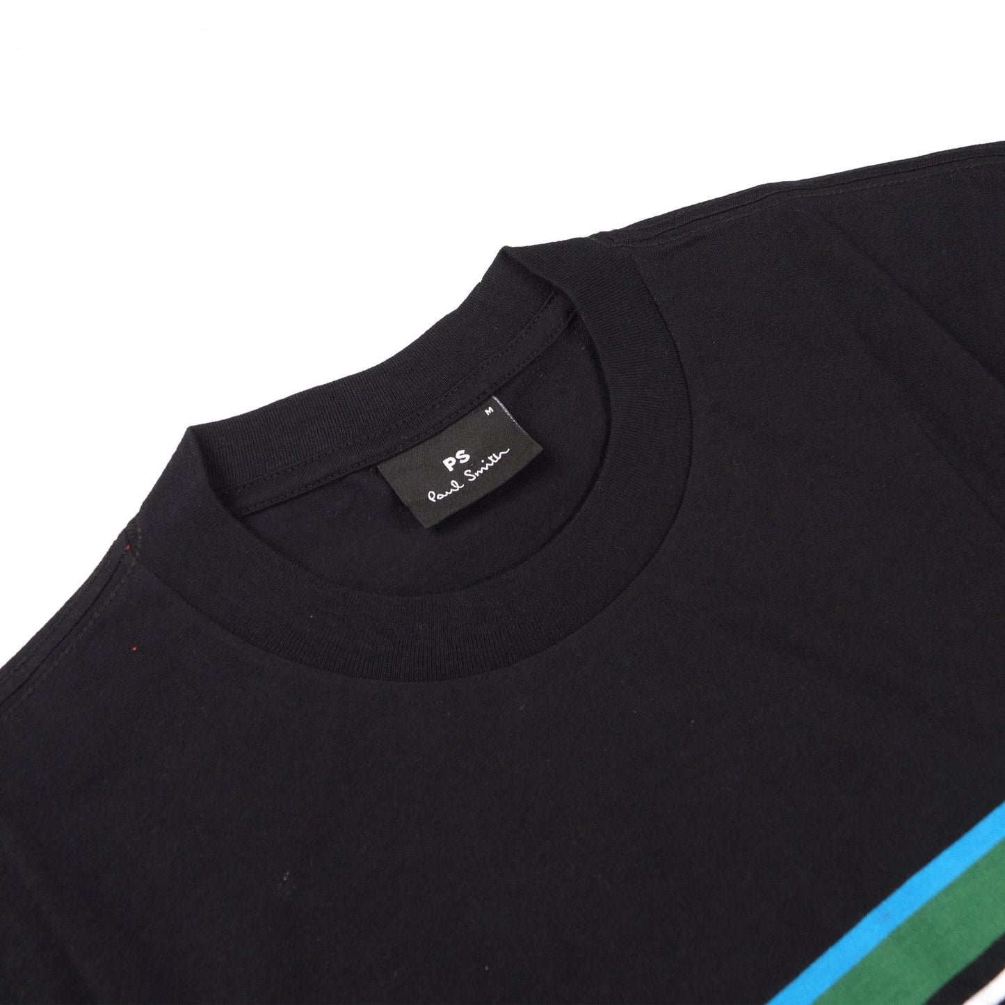 - Short Sleeve Stripe T-Shirt - Multi