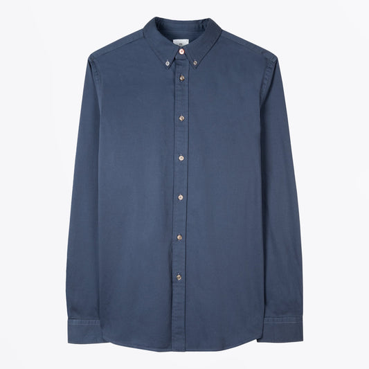 - Regular Fit Button Down Shirt - Indigo