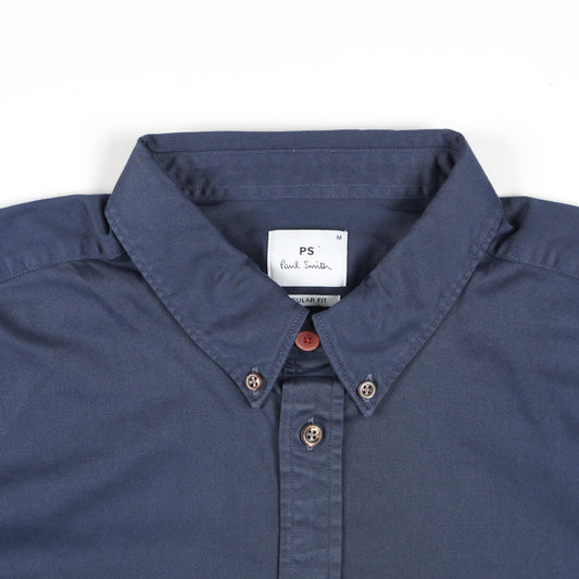 - Regular Fit Button Down Shirt - Indigo