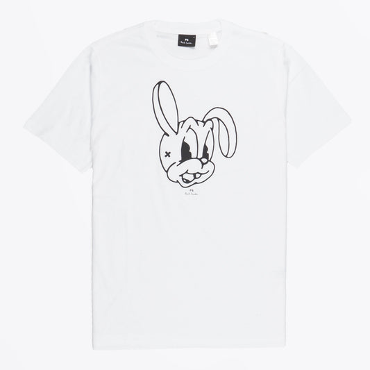 - Rabbit Regular Fit T-Shirt - White