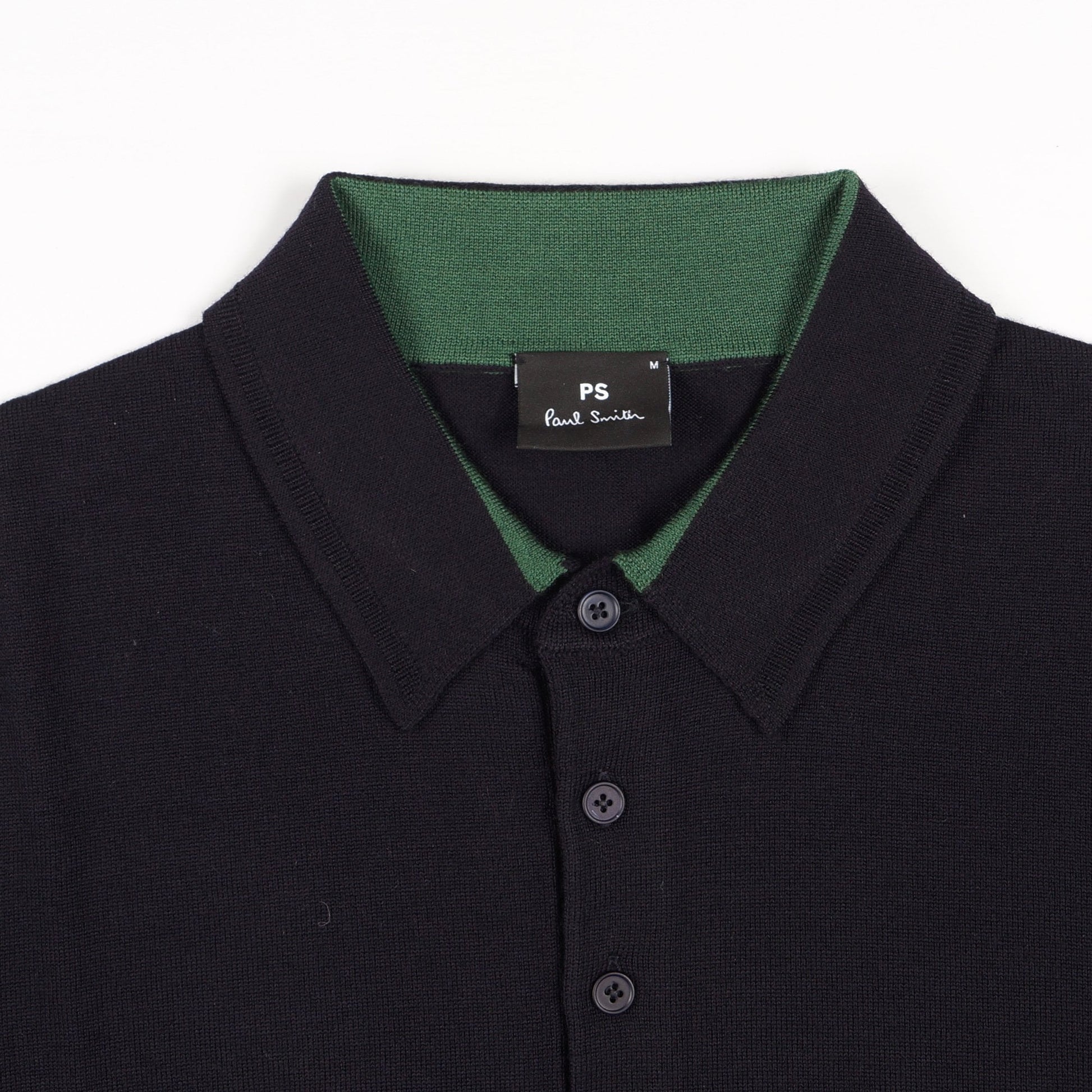 Paul Long Sleeve Pullover Polo - Very Dark Navy