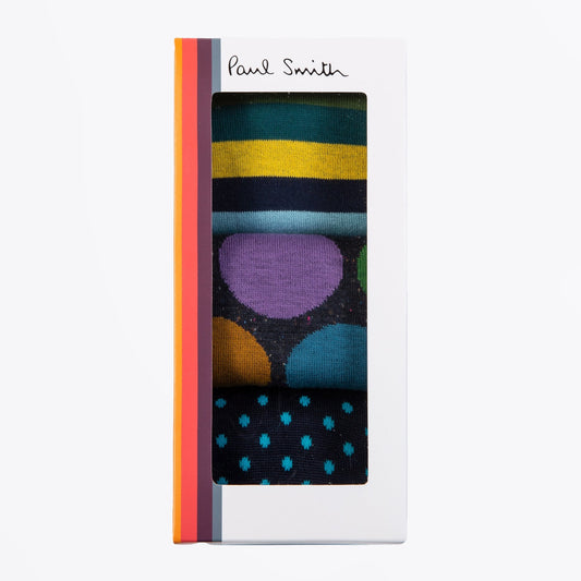 - Spots and Striped 3 Pack - Navy