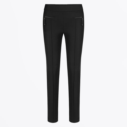 - Otti Jersey Gebonded Trousers - Black