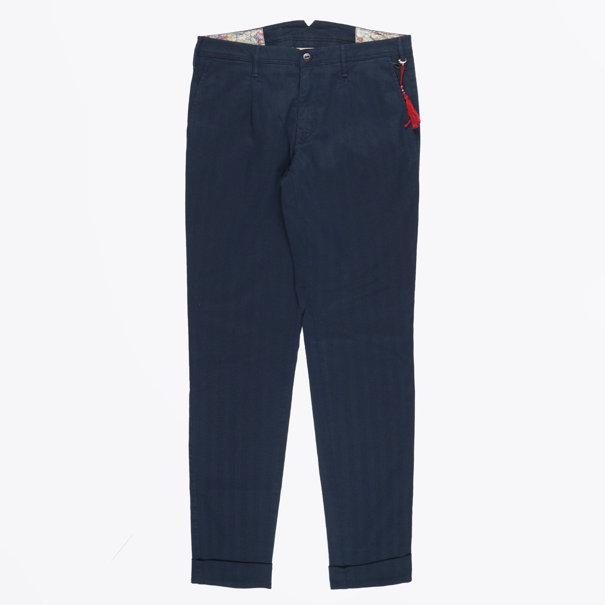 MMX Leo - Super Slim Stretch Trousers - Navy