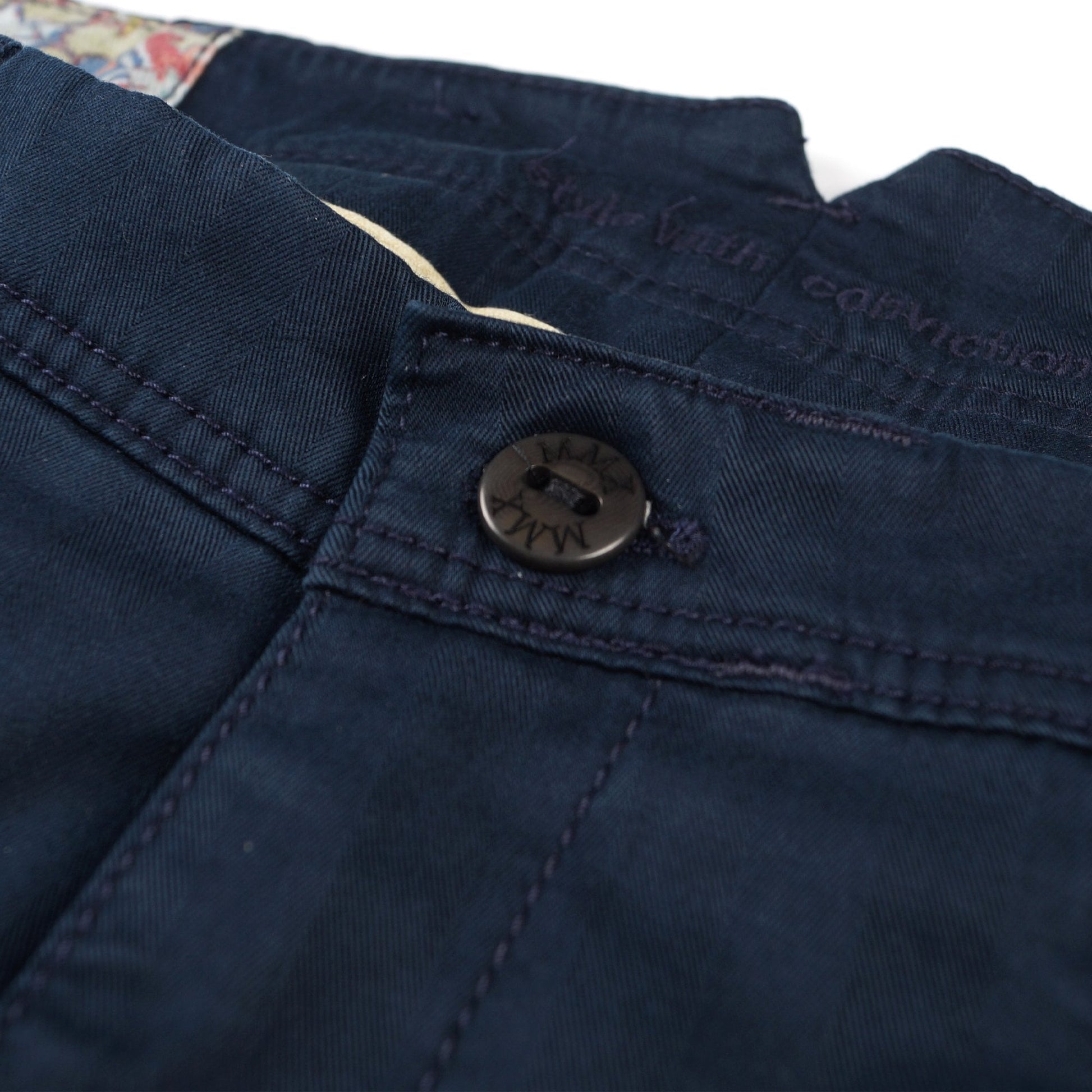 MMX Leo - Super Slim Stretch Trousers - Navy