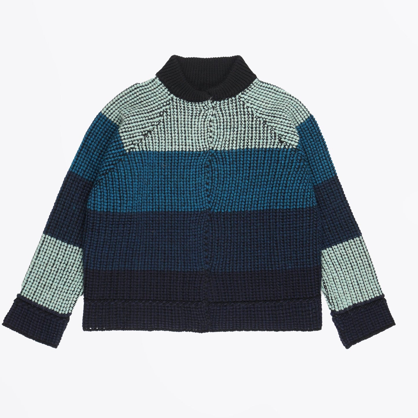 - Siec Knitted Cardigan - Petrol