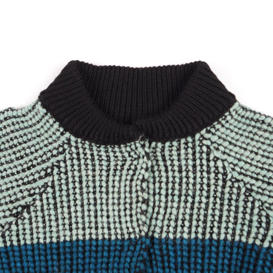 - Siec Knitted Cardigan - Petrol