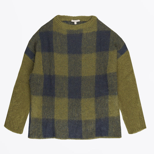 - Sandra Pullover - Blue/Green