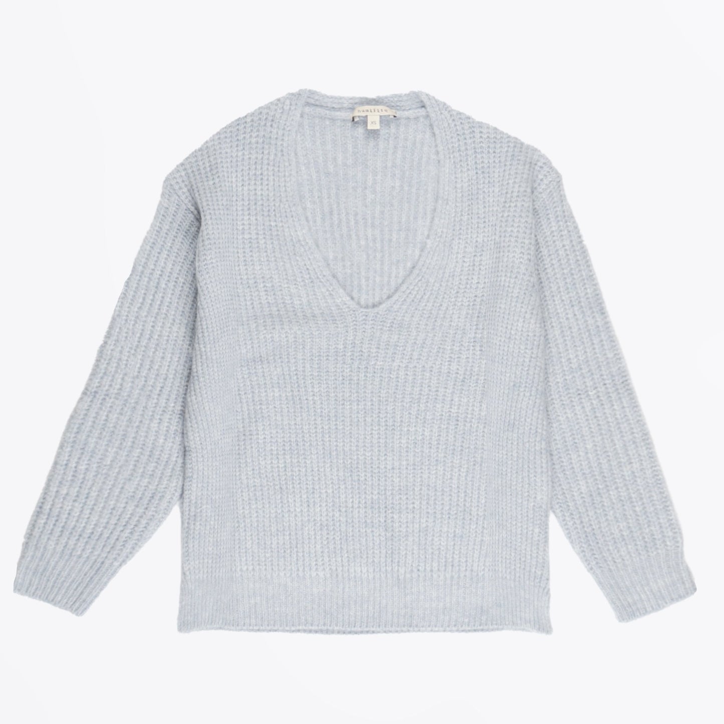 - Stella - Knitted Pullover - Sky Blue
