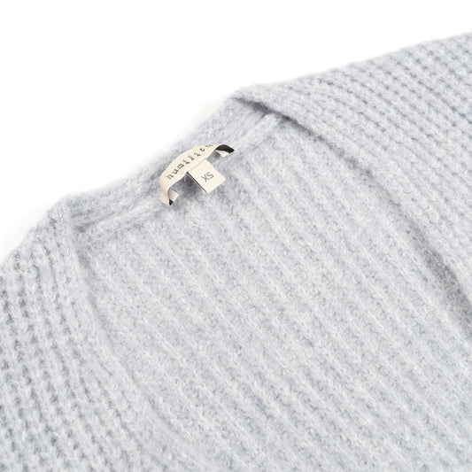 - Stella - Knitted Pullover - Sky Blue