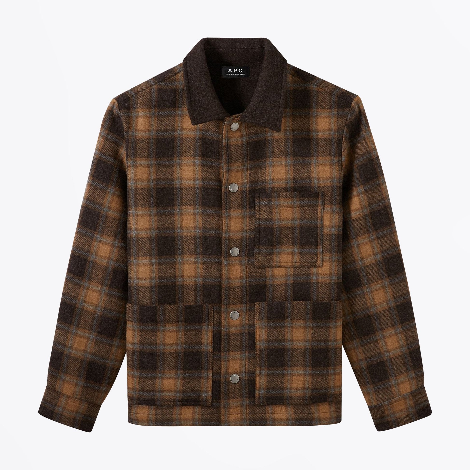 A.P.C. New Emile Jacket - Brown