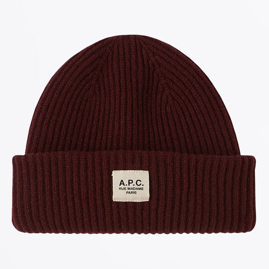 James Knit Cap - Burgundy