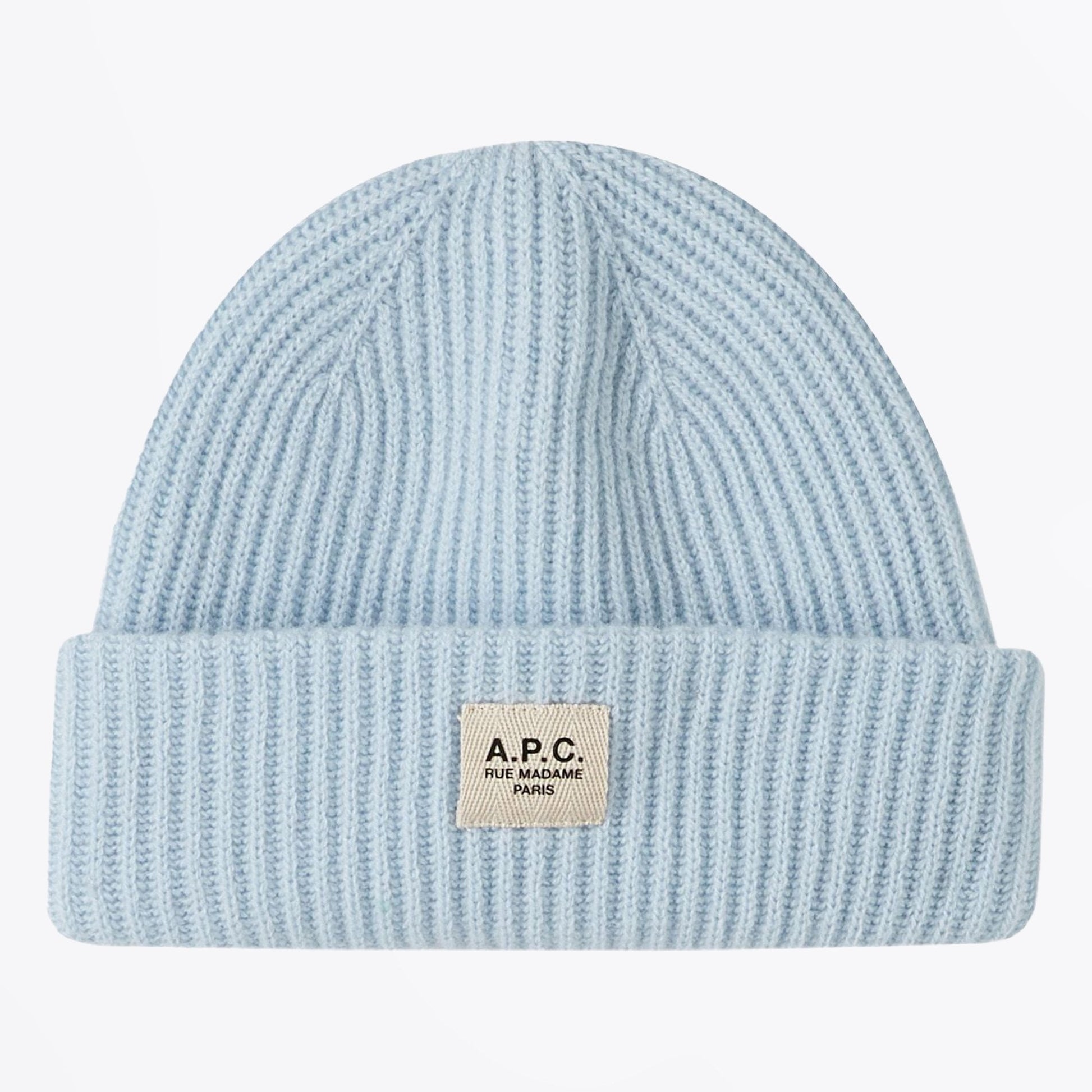 A.P.C. - James Knit Cap - Sky Blue