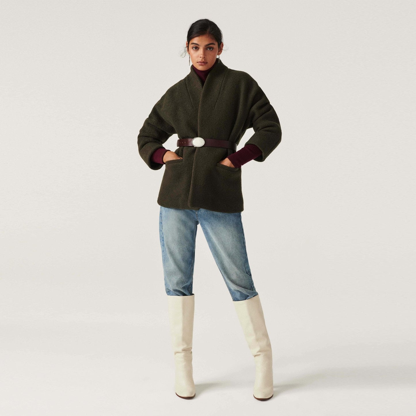 - Carole Coat - Khaki