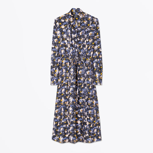 - Snow Pixie Shirt Dress - Blue