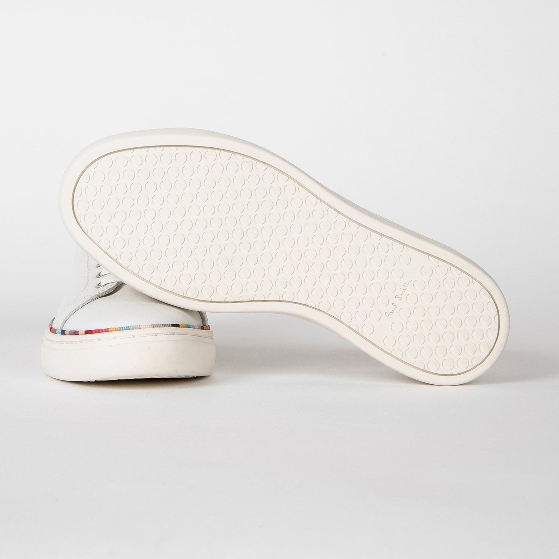 Paul Lapin Swirl Rand Sneakers - White